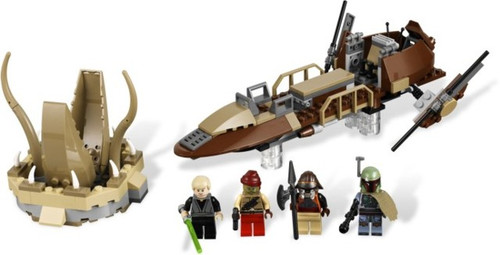 Lego star wars desert skiff - wars,