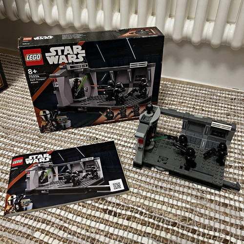 Lego star wars dark trooper - star,