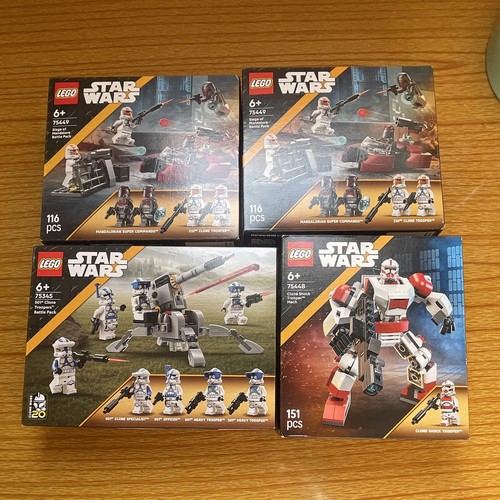 Lego star wars sealed sets - star,